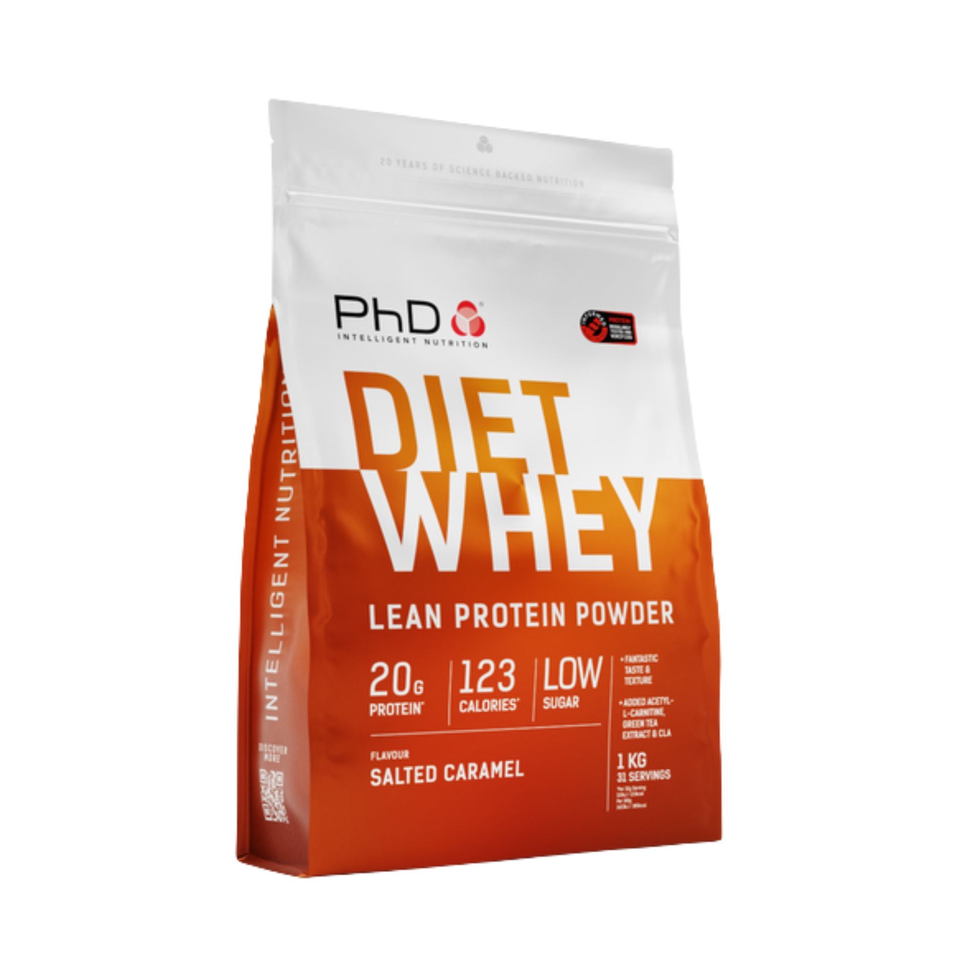 PHD DIET WHEY PROTEIN POWDER 1KG SALTED CARAMEL | BUY 2 GET 1 FREE