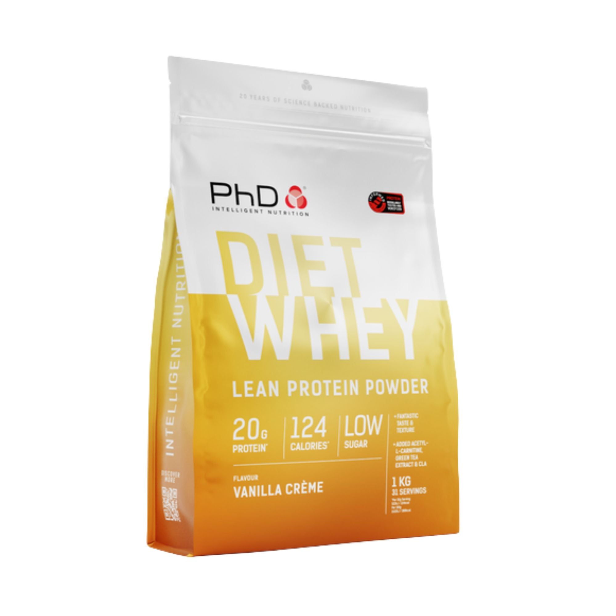PHD DIET WHEY PROTEIN POWDER 1KG VANILLA CREME | BUY 2 GET 1 FREE