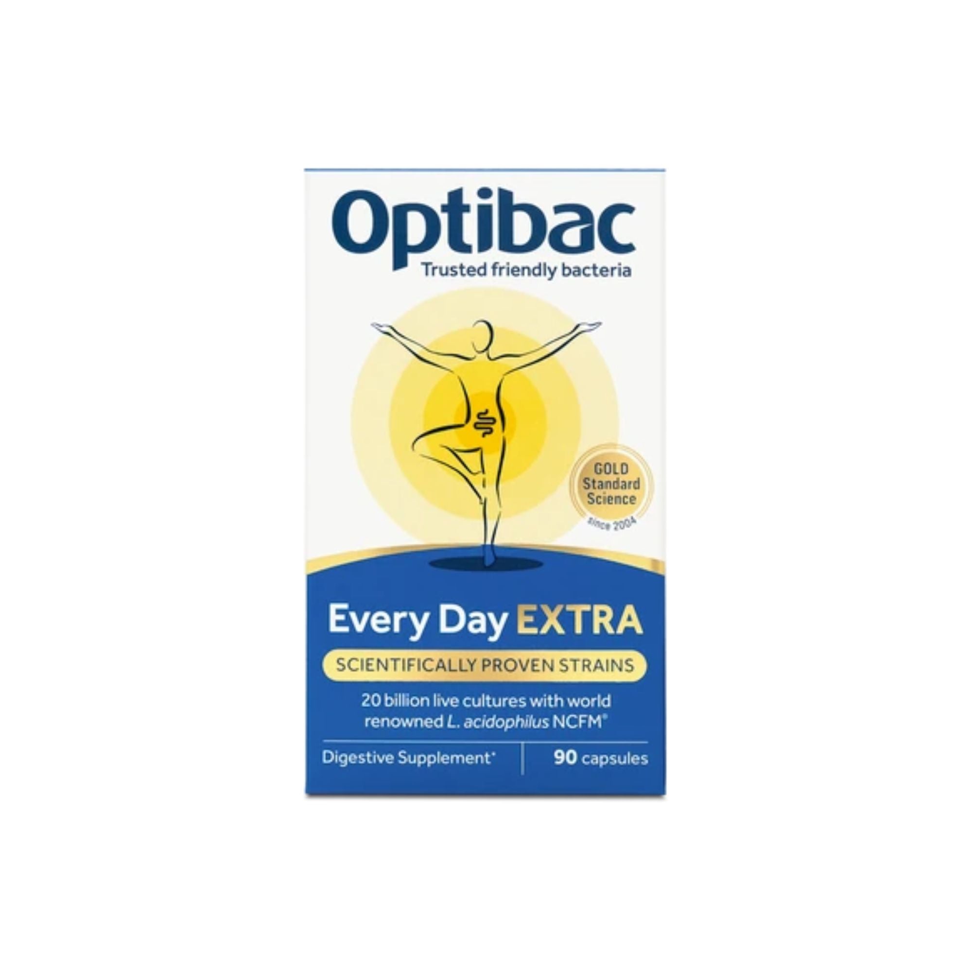 OPTIBAC EVERY DAY EXTRA 20 BILLION | 90 CAPSULES - 3 MONTH SUPPLY