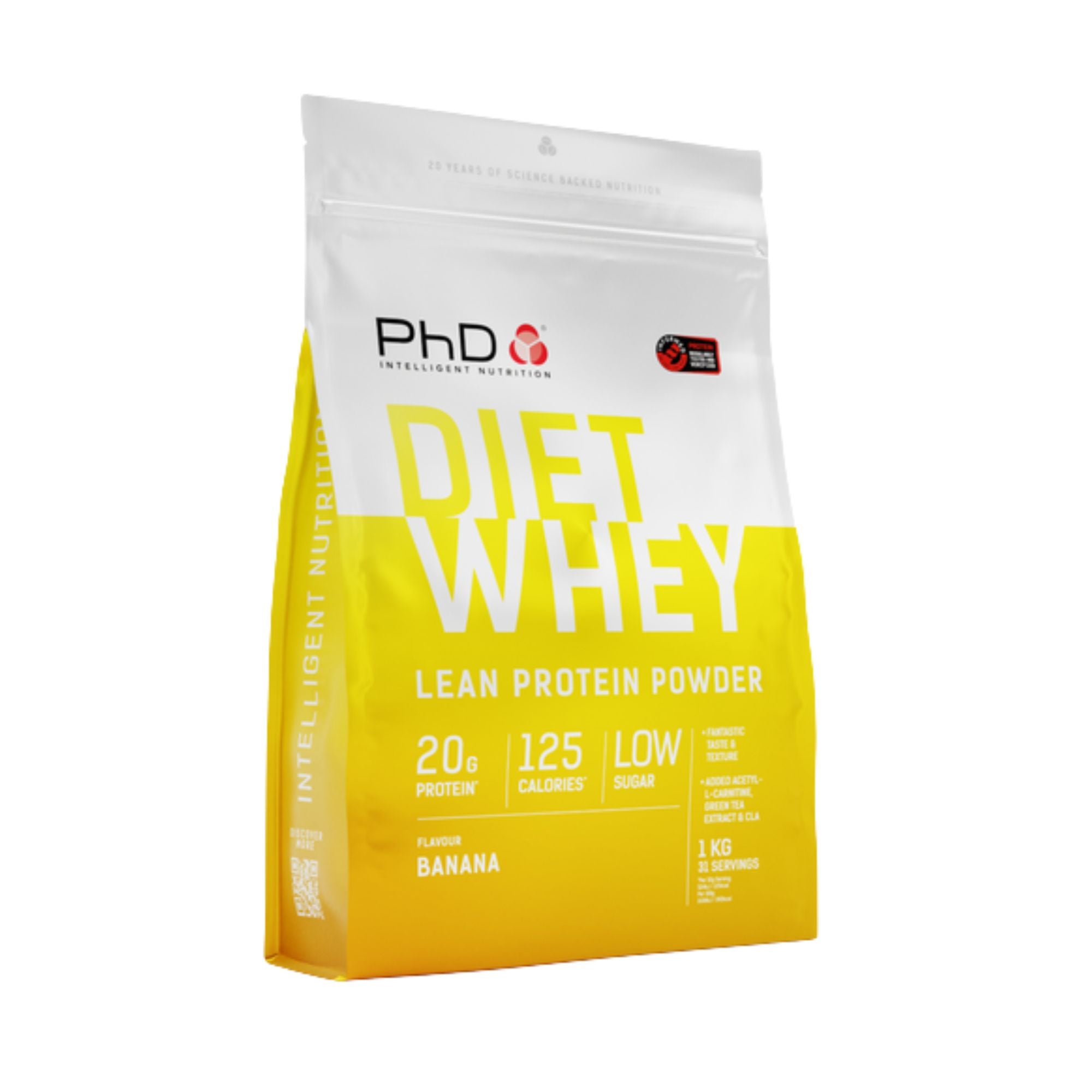 PHD DIET WHEY PROTEIN POWDER 1KG BANANA | BUY 2 GET 1 FREE