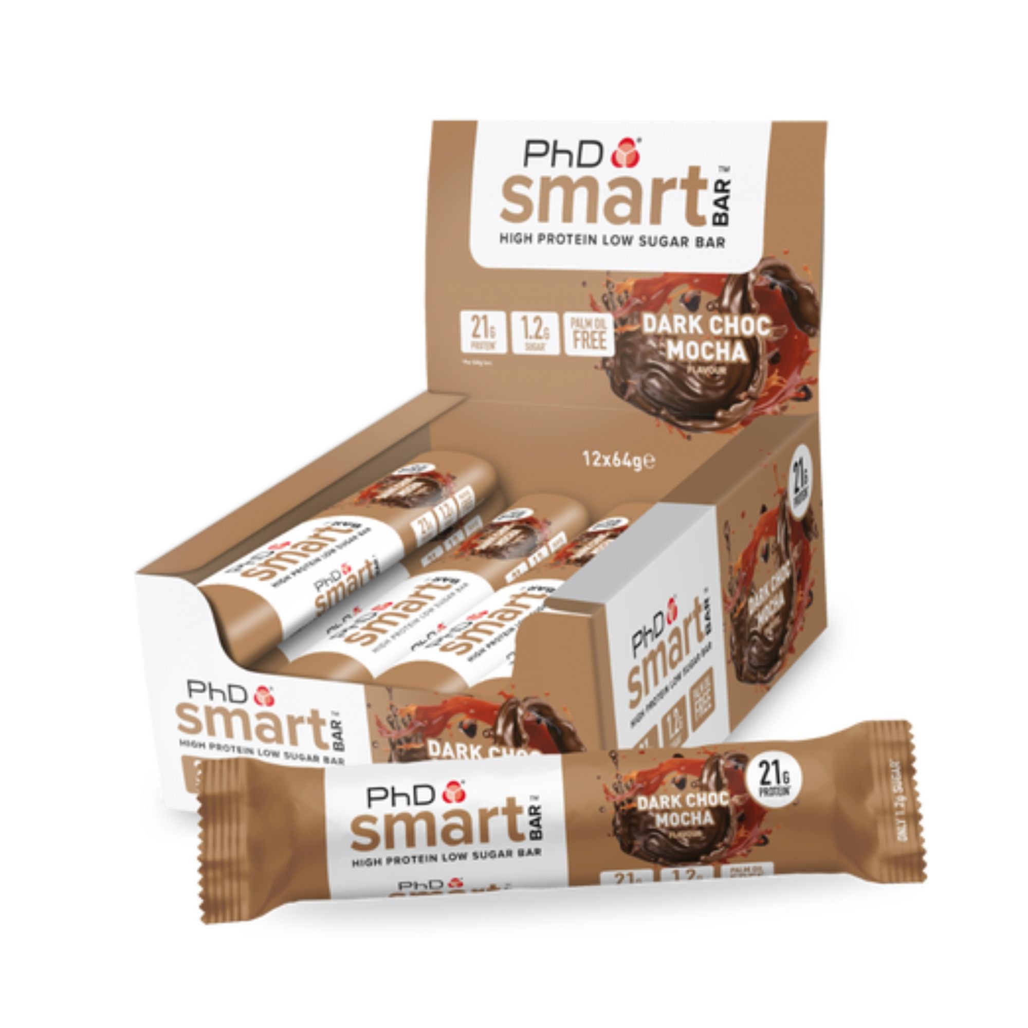 PHD SMART BAR - DARK CHOCOLATE MOCHA