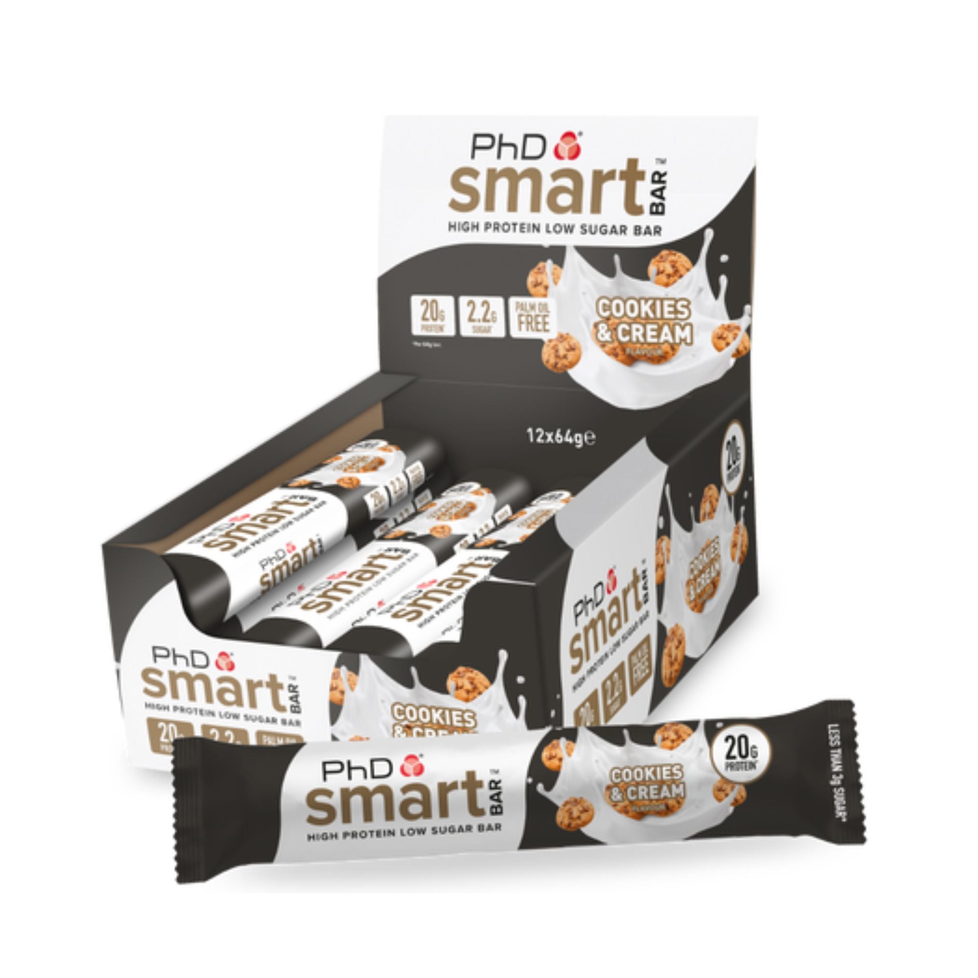 PHD SMART BAR - COOKIES & CREAM