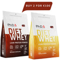 2 x PhD Diet Whey 2kg - Mix & Match (Special Offer)