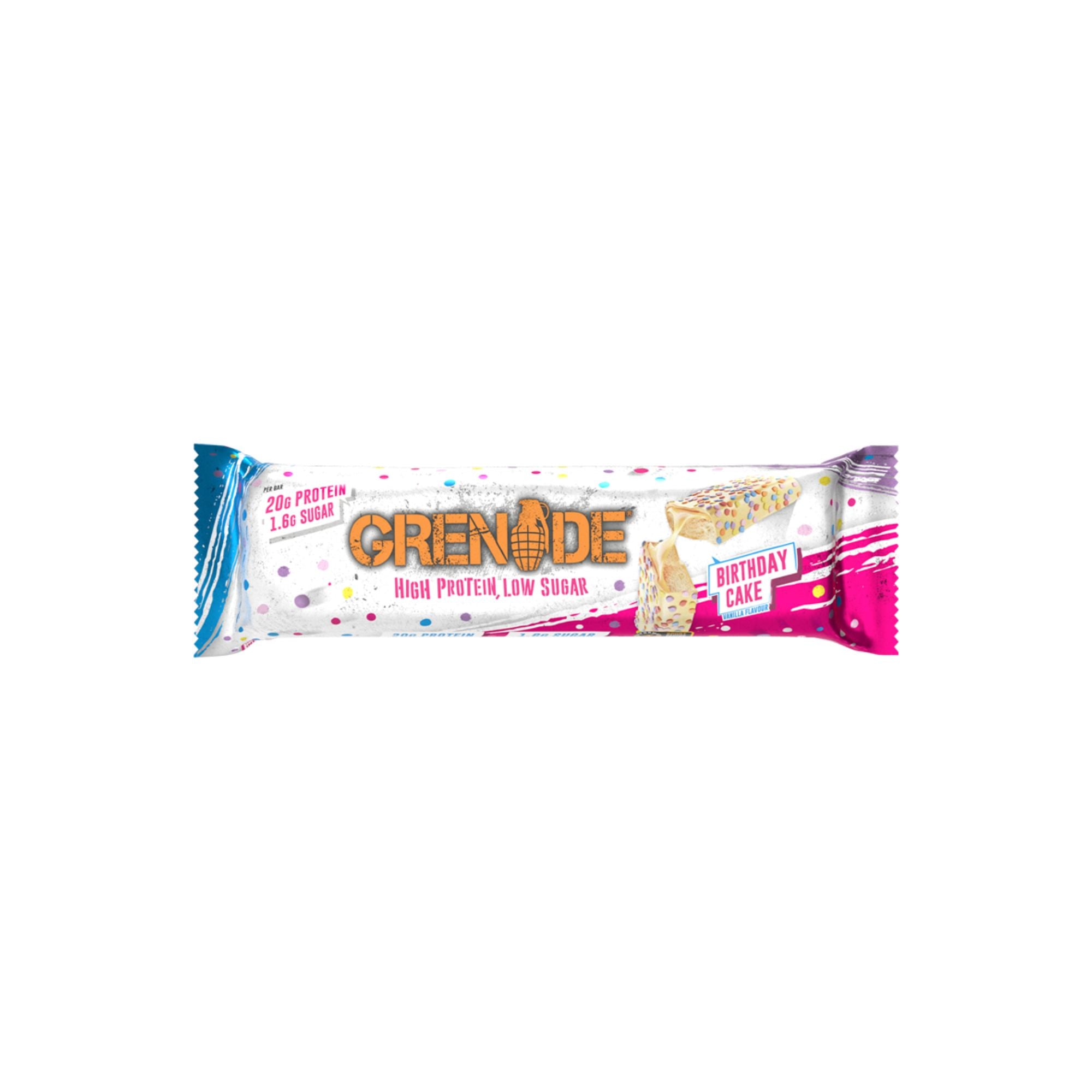 GRENADE CARB KILLA PROTEIN BAR 60G | BIRTHDAY CAKE
