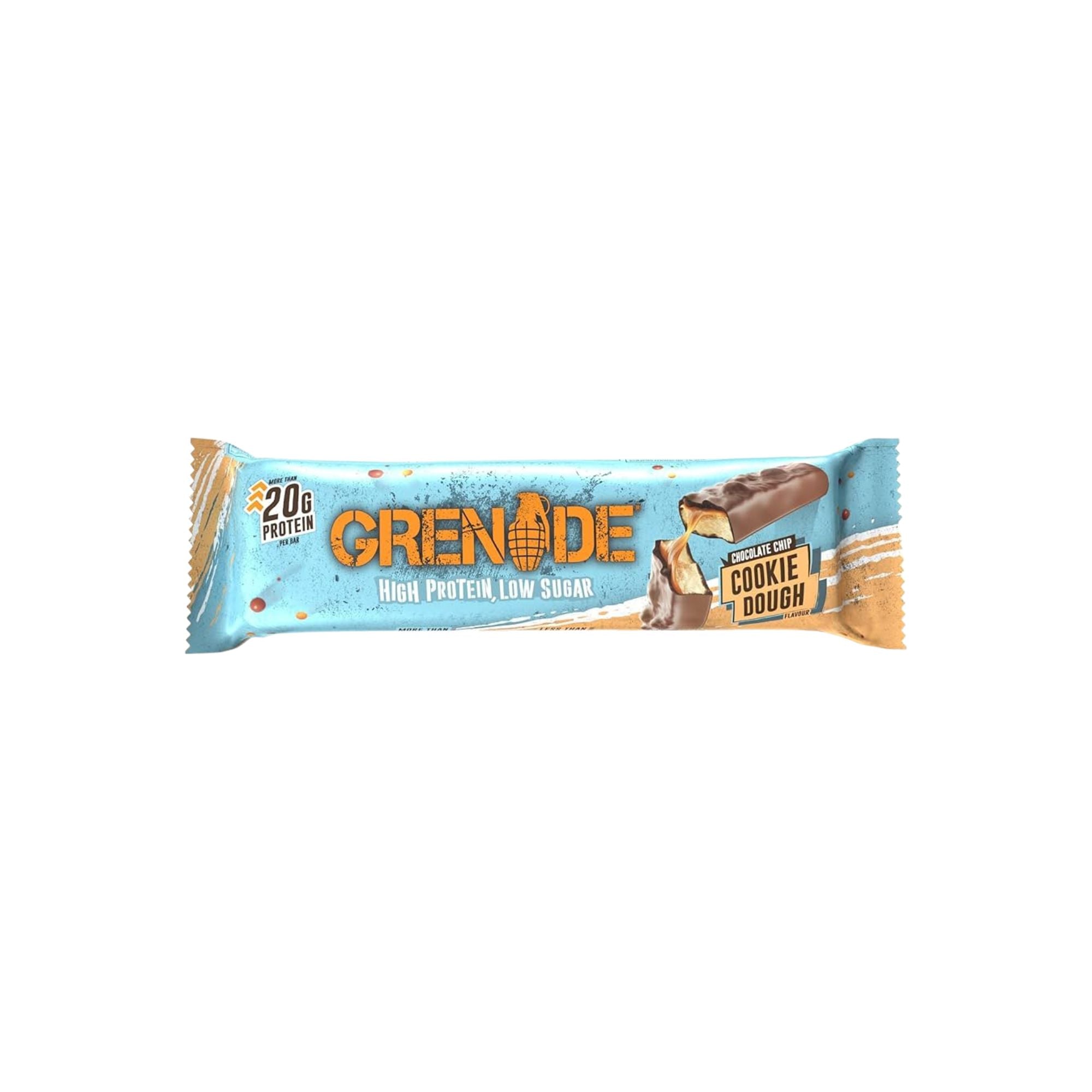 GRENADE CARB KILLA PROTEIN BAR 60G | CHOCOLATE CHIP COOKIE DOUGH