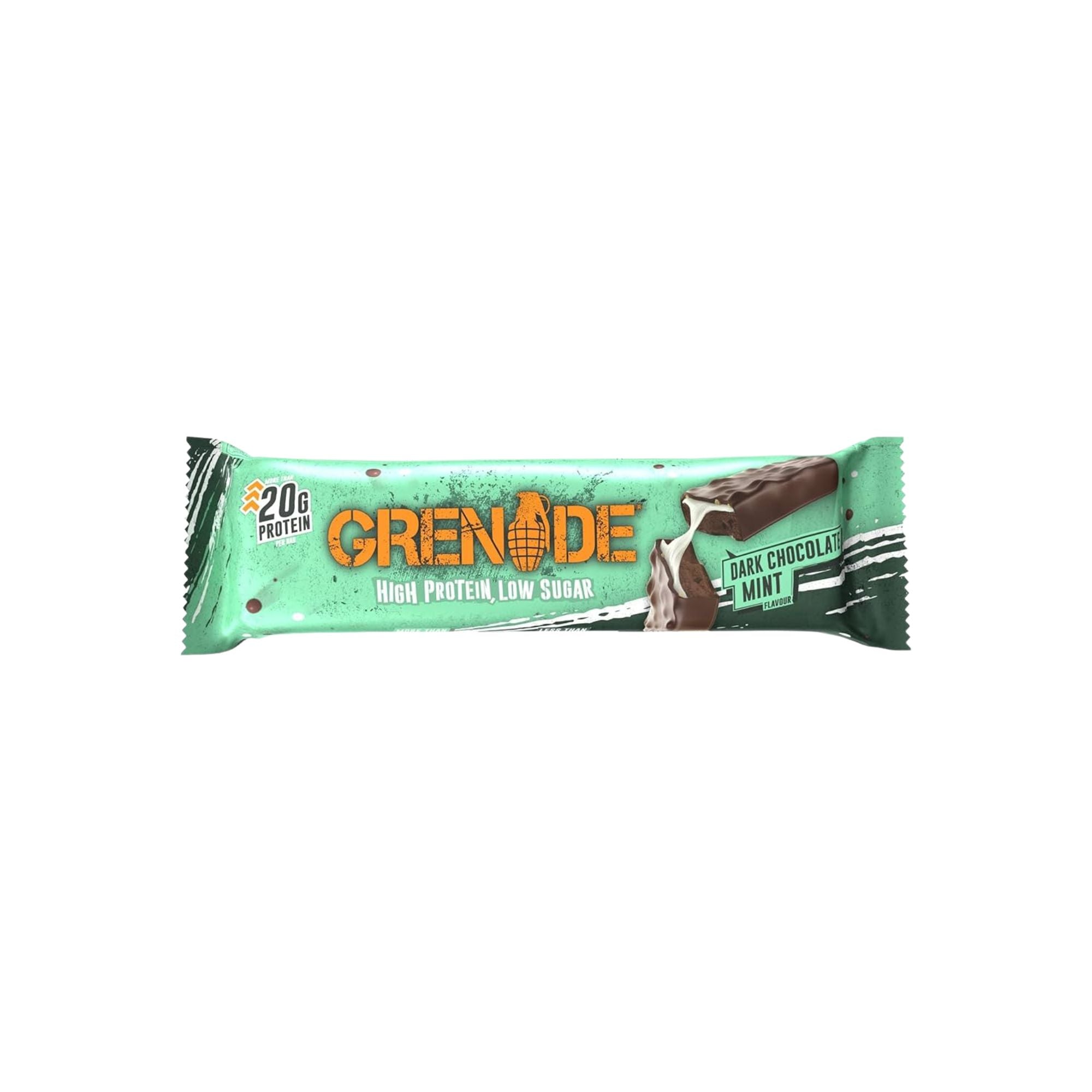 GRENADE BAR - DARK CHOCOLATE MINT | BUY 12 FOR €2.65 EACH