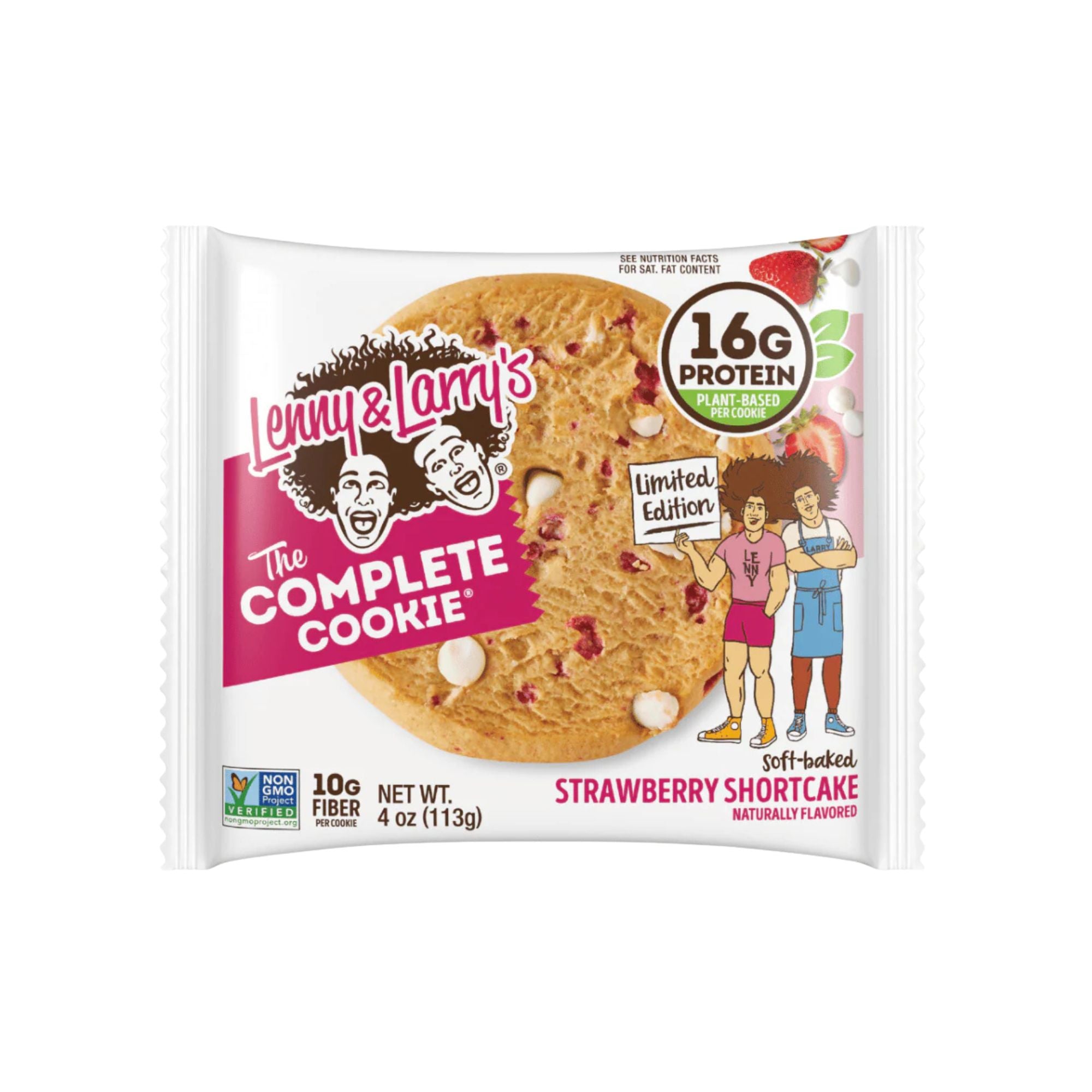LENNY & LARRY'S PROTEIN COOKIE 113G | STRAWBERRY SHORTCAKE