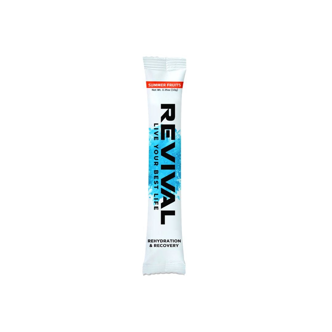 REVIVAL ELECTROLYTE DRINK MIX 10G | SUMMER FRUITS - Bulk Savings: 12 for €0.90/each | 24 for €0.80/each