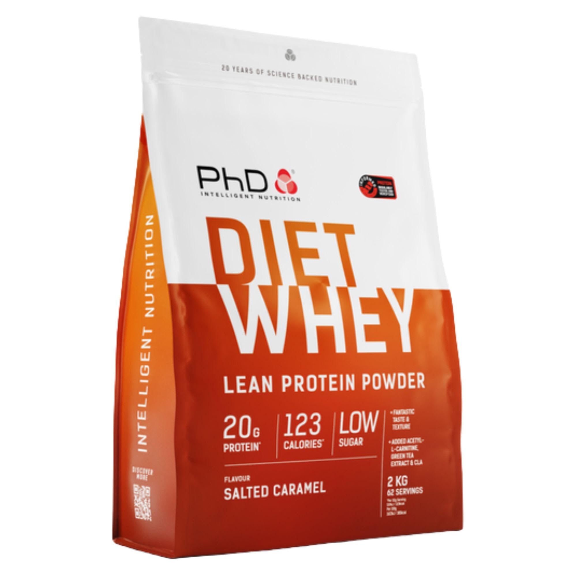 PHD DIET WHEY PROTEIN POWDER 2KG SALTED CARAMEL